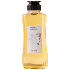 마미자리허니 지리산 자연 벌꿀 매직캡 튜브 국내산 % 아카시아꿀, 1개, 500g