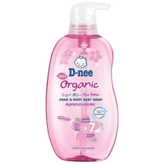 DNEE head&body baby wash New Born 유기농 베이비 샤워 380ml, 1개, sakura
