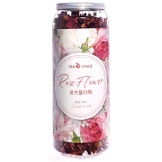 [티스페이스] 프리미엄 장미꽃차 로즈플라워 장미차, 1개, 1개입, 30g