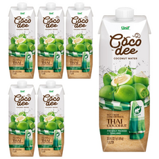 유니프 코코디 코코넛워터, 1L, 6개