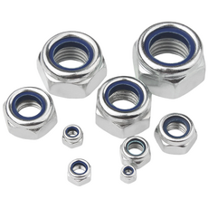 유스툴 스텐 나일론너트 풀림방지너트 육각너트 소량 낱개, 1팩, 6mm, M6