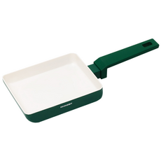 코젤 세라믹코팅 IH 인덕션겸용 논스틱 프라이팬 계란말이팬 궁중팬 웍, 1개, 사각프라이팬(18x15cm), 미네르바