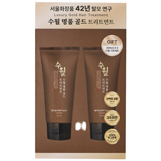 수월 명품골드 트리트먼트 기획세트(200ml+200ml), 2개, 400ml
