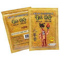 베스트픽스 홍삼패드 골드인삼 100장 200장 400장 국산 건강패드 한방패드, 500개