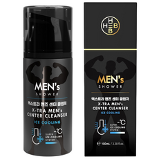 HEB 햅 맨즈 센터클렌저 겨울철 땀냄새제거 남성청결제 박하추출 멘톨 시카 100ml, 1개