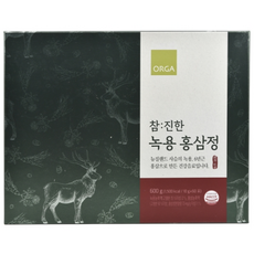 ORGA WHOLE FOODS 鹿茸紅蔘液 60入, 1個, 600克