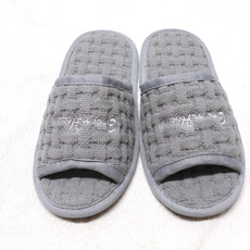 국산원자재 국내생산 컴피거실화 싱글쿠션 세탁가능 층간소음방지 260mm남여공용, 와플더블쿠션 라이트 그레이, 1개