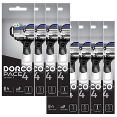 도루코 페이스 4 면도기, 1개입, 8개