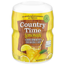 컨츄리타임 레몬에이드 분말, 585g, 3개, 1개입