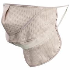 에이스샵_100% 국내생산 나스카 무지 자외선 차단 마스크 3단 남여공용 kc인증완료 에어로쿨 3중 입체디자인 얼굴부터 목까지 자외선 차단