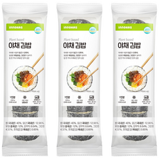 이노하스 냉동김밥, 야채김밥, 12개, 230g