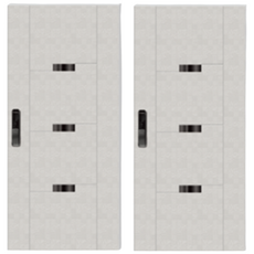 화이트톤 주택/빌라 고급 현관 방화문 교체(WS119C), 832X2030(900X2100), 문틀/도장 포함, 1개