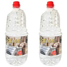 으뜸 세탁물헹굼전용 식초, 2개, 1.8L