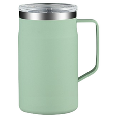 워터하마 스테인리스 데스크 머그컵 텀블러 650ml, 말차그린, 1개