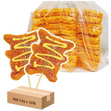 맘모스 돈까스 치킨꼬지 (100gx10개입)1kg, 1kg, 1개