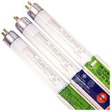 오스람 T5 14W 3개 주광(흰빛) 램프3개 총길이 549mm / HE / TL5 / 16mm 얇은 형광등 /화장대 거실등 복도등 주방 식탁 침실등, 주광색