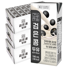 [건국유업] 검은콩두유, 72개, 190ml