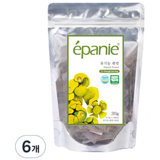 에빠니 유기농 펜넬 삼각망 티백, 1.5g, 20개입, 6개