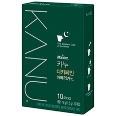카누 미니 디카페인 아메리카노, 1.6g, 10개입, 4개