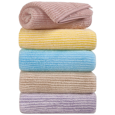 FASEN 수건 이탈리아 5성급 호텔수건 200수 코마사 타올 먼지없는수건, 믹스시리즈, 5개