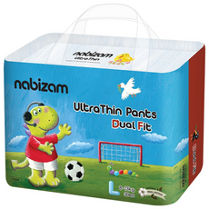 나비잠 울트라씬 듀얼핏 팬티 아동공용, 대형(L), 30매