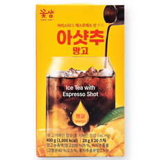 꽃샘 아샷추 망고, 2개, 20개입, 20g