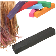 미키리키 프로프 헤어초크 헤어메이크 헤어처크 헤어컬러스틱 단품, 1개, 목탄 [24.블랙]