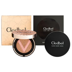 Cledbel 氣墊粉餅 No.21+補充粉蕊 10g組, 1套, 氣墊+粉餅