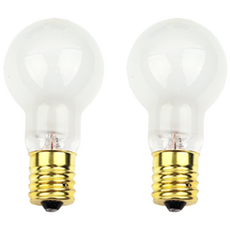 일광 미니크립톤 전구 불투명 60W E17 전구색, 2개
