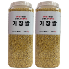 대한농산 통에담은 기장쌀, 2kg, 2개