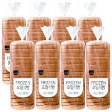 삼립 냉동 호밀식빵 8봉/카페 토스트 샌드위치 대용량 빵, 720g, 8개