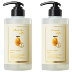 JMsolution 蜂蜜梔子花洗髮精 白色花香, 2個, 500ml