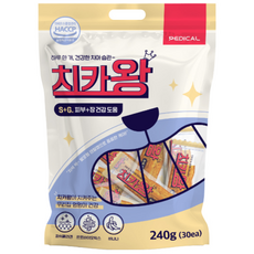 치카왕 강아지 소프트 발포형 덴탈껌 대용량, 240g, 1개, 피부&장