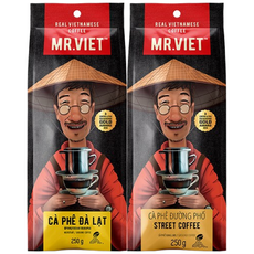 미스터비엣 베트남커피 분쇄원두 스트리트 달랏 2종 중 택1