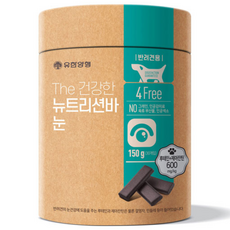 유한양행 더 건강한 뉴트리션바 강아지 영양트릿 30p, 눈, 150g, 1개