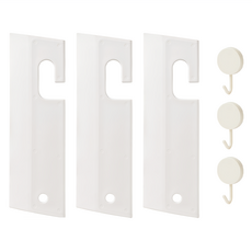 투데이리빙 3p 세트 핸드 스퀴지 후크 포함 욕실 물기 제거 화장실 유리 주방 바닥 닦이 실리콘 주방용 스크래퍼 창문 청소, 3개