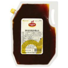 쉐프원 꿔바로우 탕수육소스, 2kg × 3개, 3개, 2kg