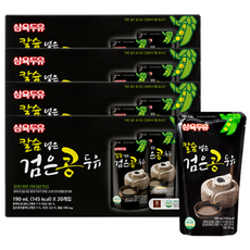 삼육두유 칼슘넣은검은콩 두유 파우치, 190ml