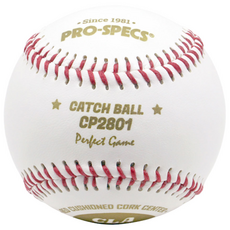 프로스펙스 야구공 캐치볼 하드볼 9인치 CP2801, 1개