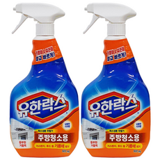 유한락스 주방청소용, 600ml, 2개