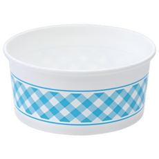 청색 무늬 다용도 종이 용기 520ml, 1000개입, 1개