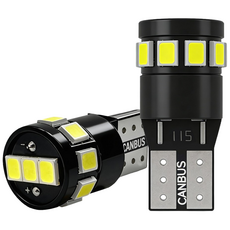업그레이드형 194 LED 전구 화이트 Canbus 에러 프리 168 2825 T10 W5W 번호판등 실내등 돔맵등 전용, 6000K, 2개
