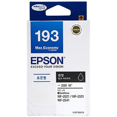 엡손 T193 정품잉크, T193170 (검정/정품), 1개