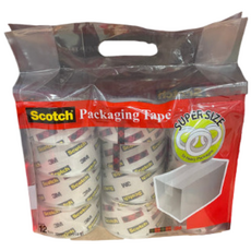 스카치 포장용 투명 테이프 50m 1세트12개입 쓰리엠 리필 (3M 48mm x 50m), 1개