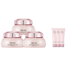 [리엔케이] 3+3 빛크림4 트리플 래디언스 컬러 크림 45ml x 3 + 빛크림EX 10ml x 3, 3개