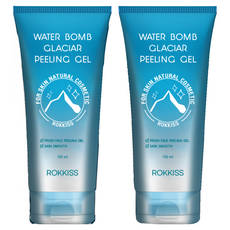록키스 워터밤 빙하수 필링젤, 150ml, 2개