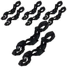 LifeHelper 輪椅輪胎保護套 簡易室內可拆卸式 所有尺寸適用, 8個, LH-CO1