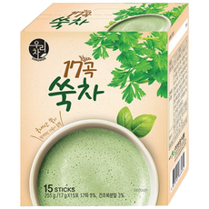 송원 17곡 쑥차, 17g, 15개입, 1개