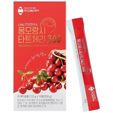 씨엠지제약 몽모랑시 타트체리 300 10p, 1개, 220g