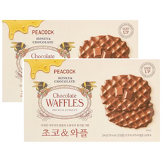 피코크 초코와플 초코&와플 324g x 2개 총 648g